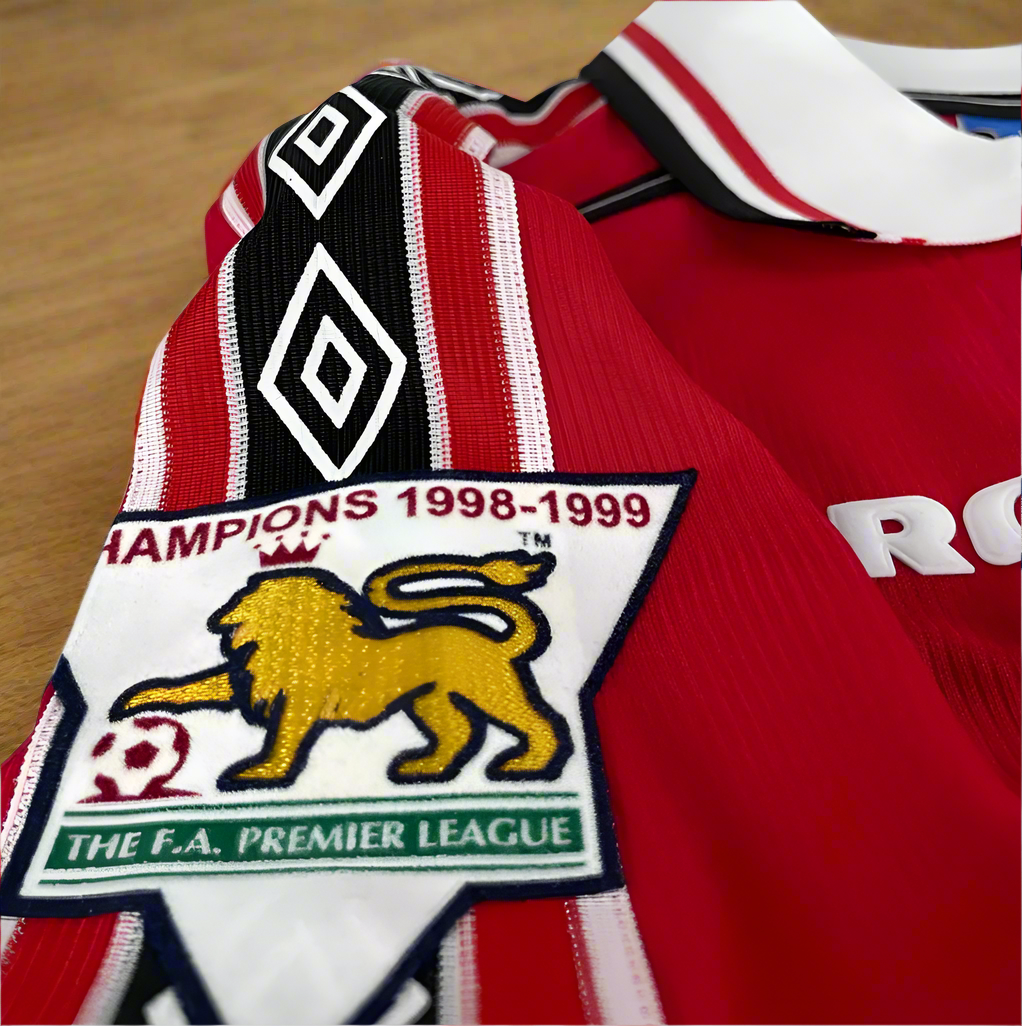 David Beckham #7 Manchester United 1998/99 Retro Remake Shirt