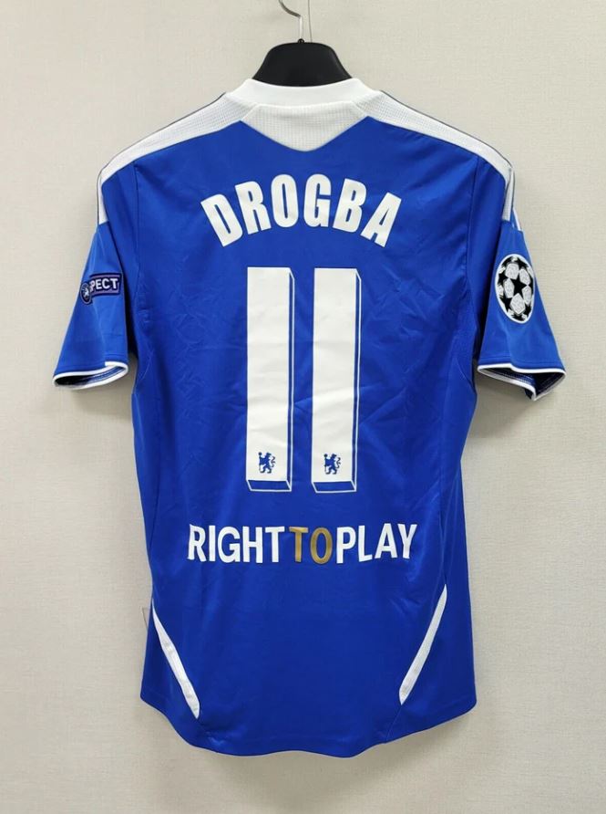 Chelsea 2011/12 Champions League Final Remake Shirt – Didier Drogba #1
