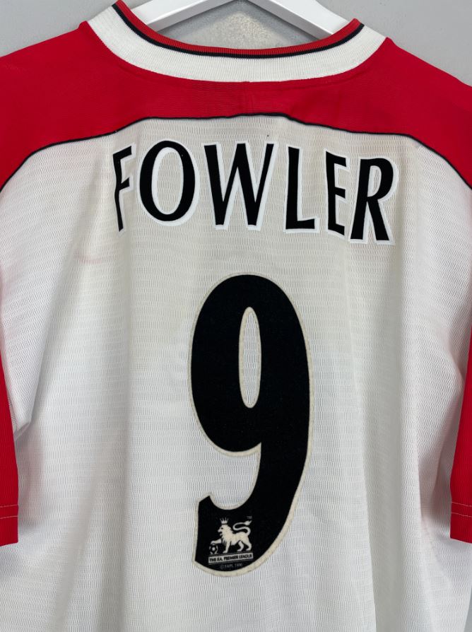 1998/00 LIVERPOOL FOWLER #9 AWAY SHIRT